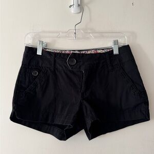 Freestyle Revolution Low Rise Black Shorts